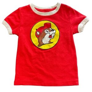 Authentic Buc-ees 3T Kids or Toddler t-shirt with famous beaver graphic